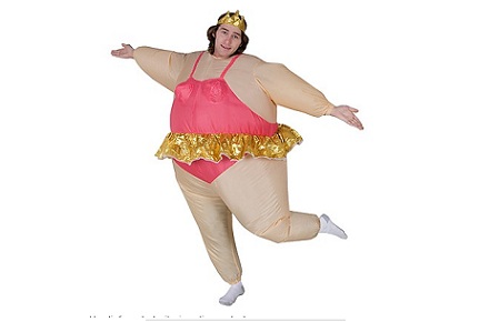 Disfraces Frikis Carnavales 2014: Disfraz bailarina hinchable